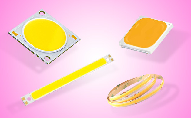 Разнообразие форм и размеров COB-матрицы Множество форм COB-матрицы