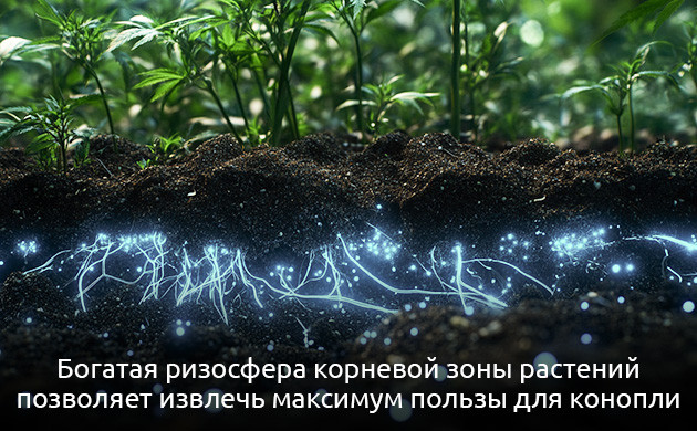 Симбиоз растений и микроорганизмов Взаимодействие каннабиса с микроорганизмами