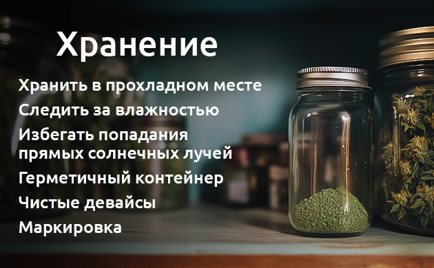 Основные правила хранения кифа Правильное хранение кифа