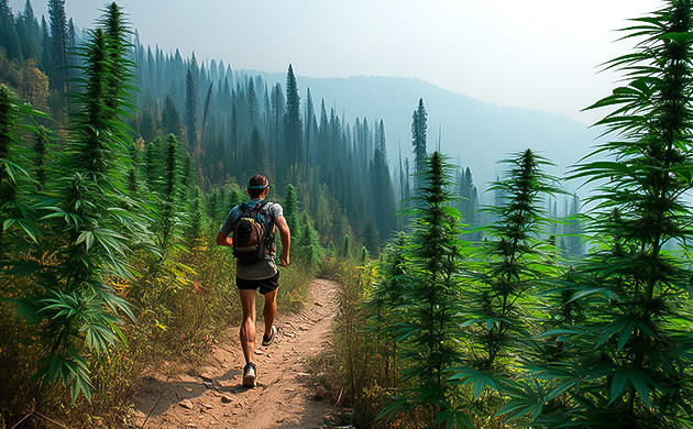 Трейлраннинг и канна-энергия Трейлраннинг и каннабис: бег с удовольствием