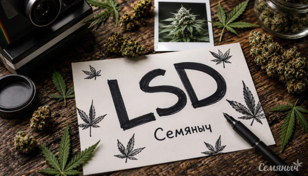 Гроурепорт сорта LSD от сидбанка Семяныч