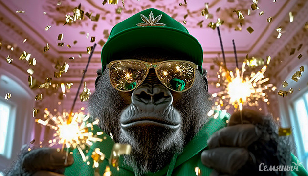 Новинки от сидбанка Семяныч 3 сорта с генетикой Gorilla от сидбанка Семяныч