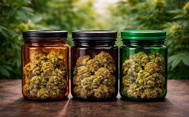 Популярный способ хранения марихуаны Стеклянные банки
