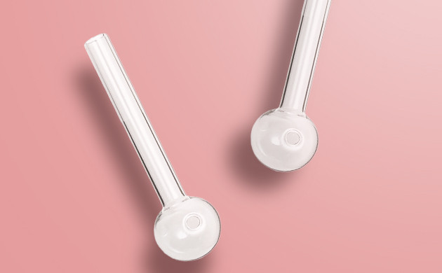 Стеклянный вапорайзер Стеклянная колба-трубка