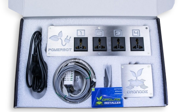 Автоматизация гроубокса при помощи устройства GroLab Система автоматизации гроубокса для конопли