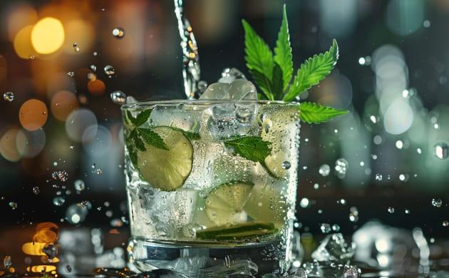 Приготовление мохито Приготовление коктейля