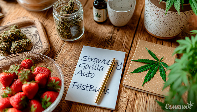 Выращивание сорта марихуаны Strawberry Gorilla Auto от FastBuds Гроурепорт сорта Strawberry Gorilla Auto от FastBuds