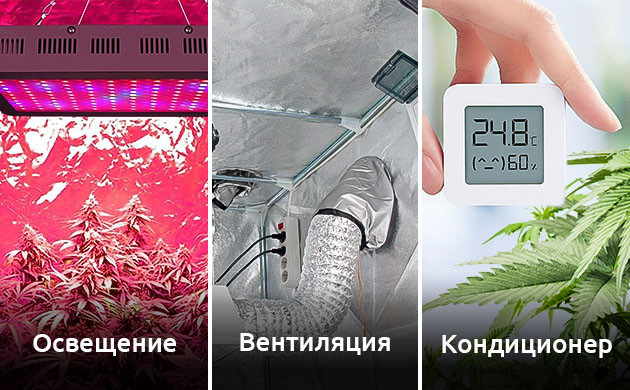 Углеродный след гровинга Экономия на освещения и вентиляции при гровинге