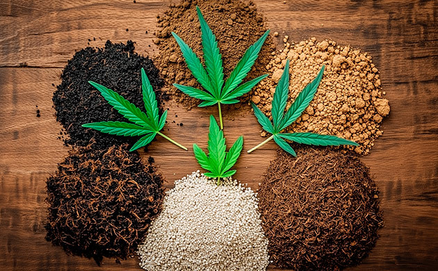Идеальный субстрат для корней марихуаны