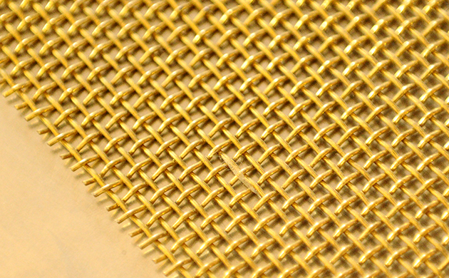 3 вариант материала для фильтра Латунная сетка