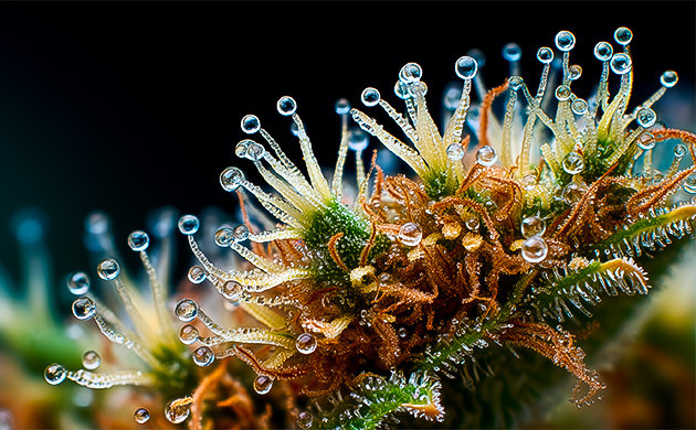 Влияние окружающей среды на ароматическую палитру каннабиса Синтез терпенов в трихомах марихуаны