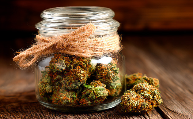 Стеклянные банки для хранения конопли Стеклянные банки