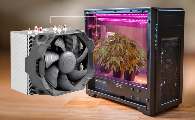 Вентиляция микробокса при помощи компьютерного кулера Вентиляция микробокса