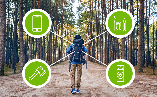 Первая вылазка Предметы, которые надо взять с собой на первую вылазку