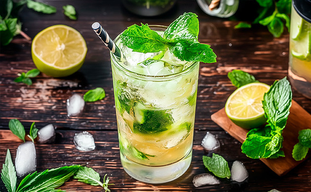 Рецепт коктейля канна-мохито Канна-мохито