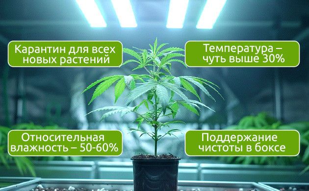 Предотвращение инвазии микроклещей Контроль условий для профилактики клещей