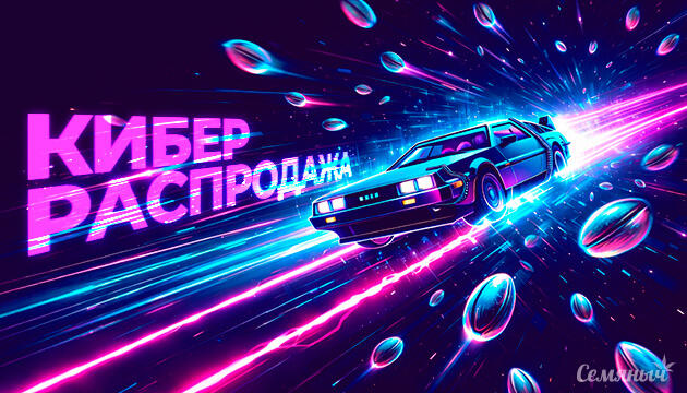 Кибер-распродажа — скидки до 50%! Кибер-распродажа на Семяныче