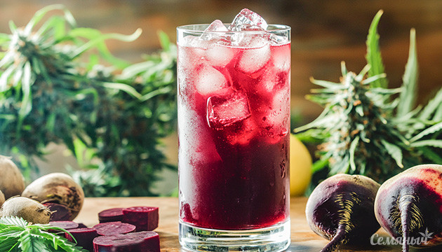 Cвекольный канна-лимонад Рецепт свекольного лимонада с коноплей
