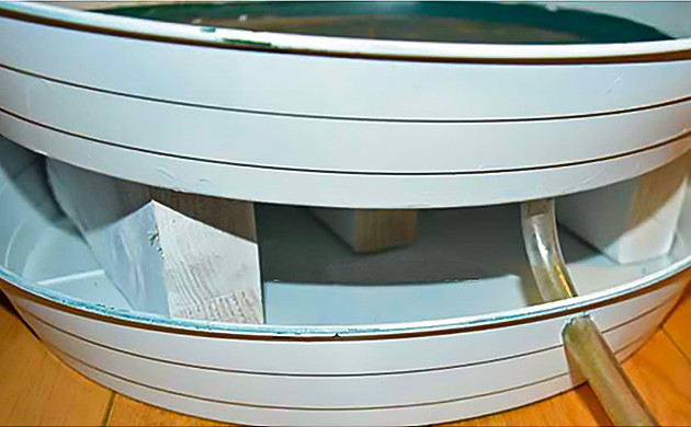 Функциональность самосливных тарелок Конструкция самосливного поддона