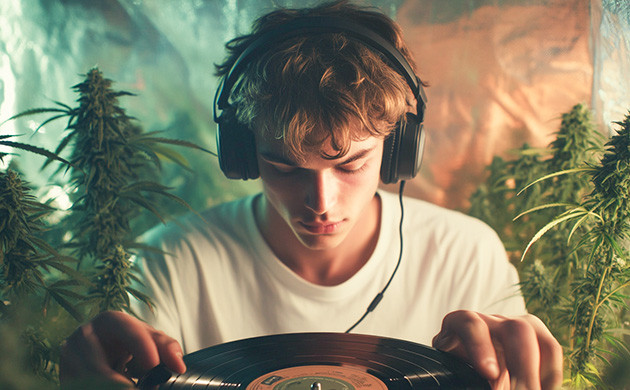 Прослушивание музыки под коноплей Прослушивание музыки и марихуана