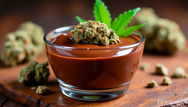 Шоколадный пудинг с каннабисом Канна-пудинг: шоколадный десерт с марихуаной