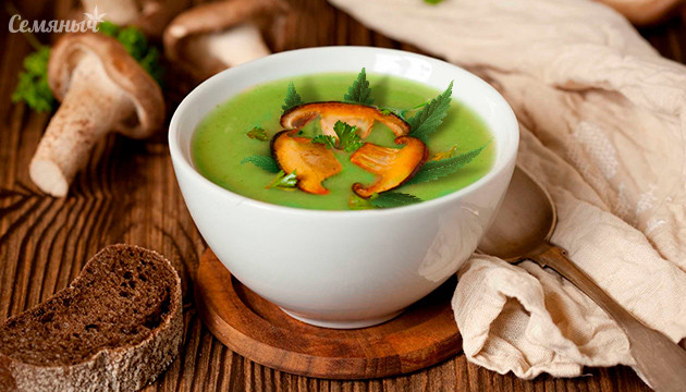 Рецепт канна-супа с шампиньонами Как сделать канна-суп