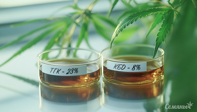Погружение в химию каннабиса Измерение ТГК и КБД