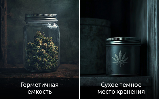 Правильное хранение шишек Как избежать деградации ТГК