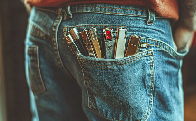 Не уноси с собой чужую зажигалку Не забывай вернуть зажигалку