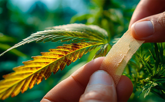 Как остановить распространение ожога и помочь растению восстановиться Как спасти каннабис после светового ожога?