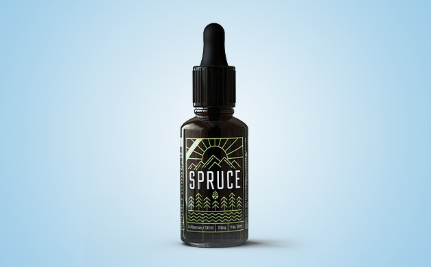 SpruceCBD КБД масло Продукт SpruceCBD
