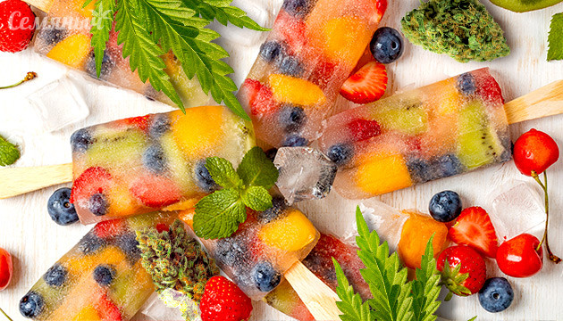 Фруктовые сорта конопли Замороженные ягоды и марихуана