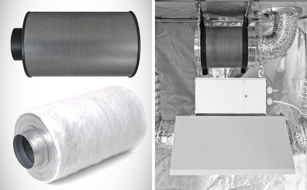 Угольный фильтр для гроубокса Призводительный угольный фильтр для гроубокса Nano Filter 250