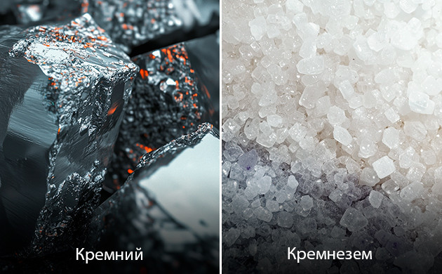 Кремнезем — химическое соединение образованное в результате взаимодействия кремния и кислорода Кремний и кремнезем