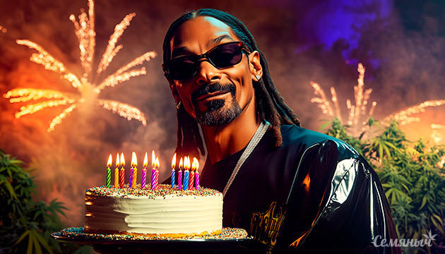 Снуп Доггу скоро 52 года Отмечаем др Снуп Догга с ультрамощными сортами конопли
