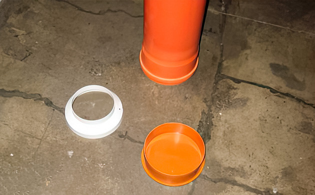 подгонка вентиляционного переходника