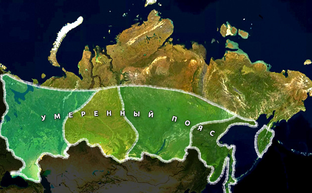 Умеренный пояс Зоны умеренного пояса