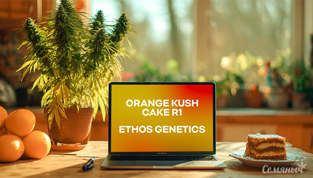Выращивание сорта марихуаны Orange Kush Cake R1 от Ethos Genetics Гроурепорт сорта Orange Kush Cake R1 от Ethos Genetics