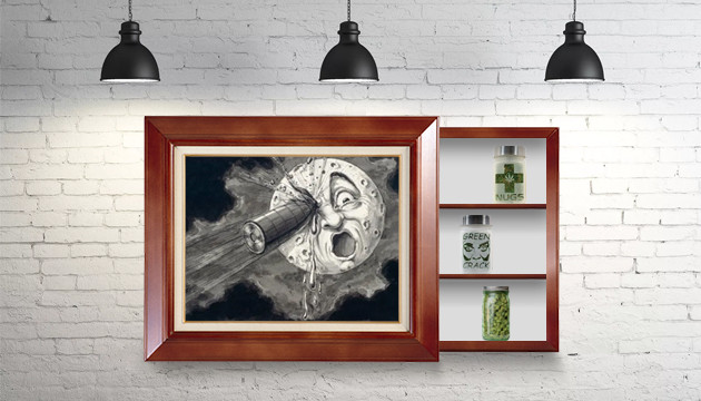 Приобрести картину с тайником Тайник за картиной