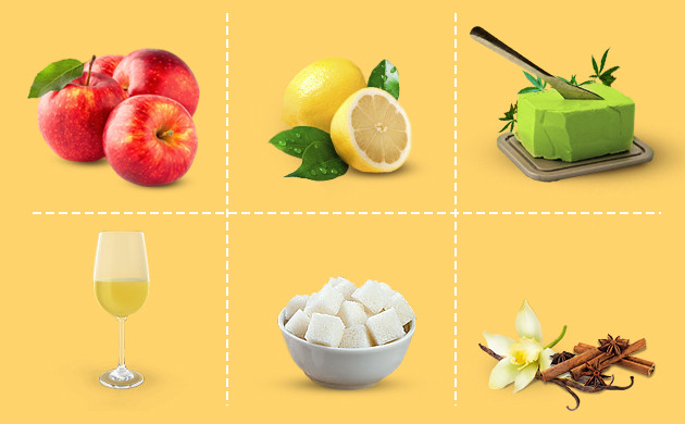 Приготовление яблочного повидла Ингредиенты для яблочного повидла