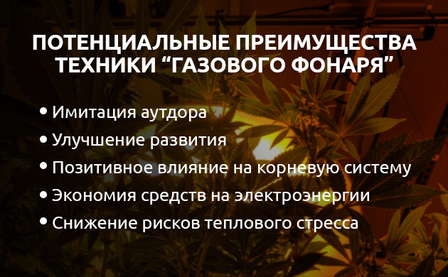 Потенциальные выгоды метода Газовый фонарь для гроверов Плюсы метода Газовый фонарь
