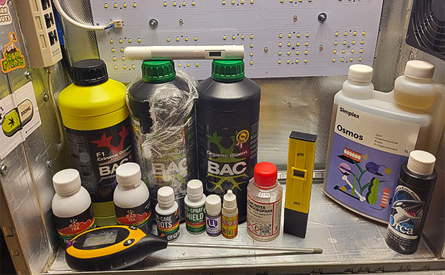 Удобрения на весь цикл выращивания Комплект удобрений