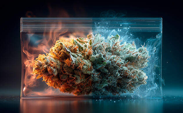 Статическое электричество в пластиковых пакетах: миф или правда Влияние статистического заряда на шишки марихуаны