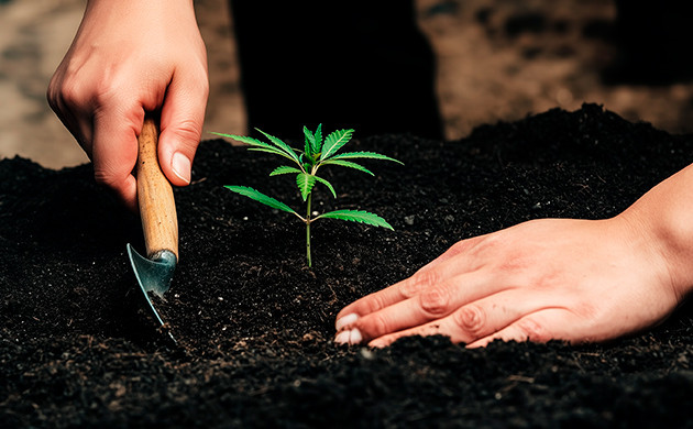 Как определить пригодность почвы для выращивания конопли Посадка в грунт