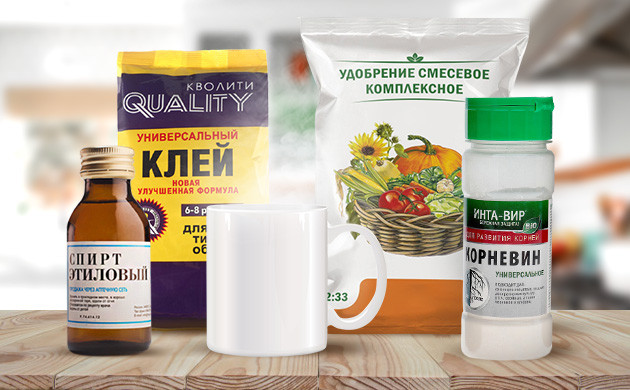 Рецепт приготовления стимулятора корнеобразования Ингредиенты для приготовления Клонекса