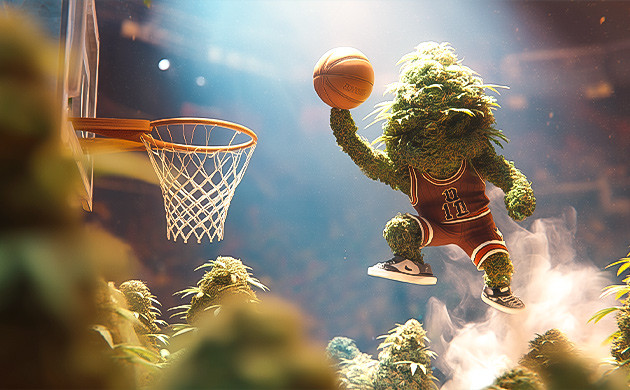 Марихуана в баскетболе: как улучшить взаимодействие в команде Баскетбол и конопля: поток энергии и концентрации на поле