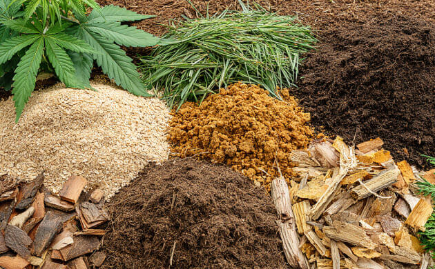 Использование органической мульчи при выращивании марихуаны Органическая мульча для конопли