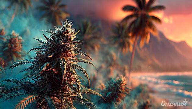 Amnesia Haze — легенда канна-культуры Amnesia Haze — легендарный сативный сорт семейства Haze