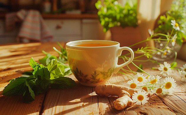 Имбирь, мята, ромашка: трио для облегчения боли после каннабиса