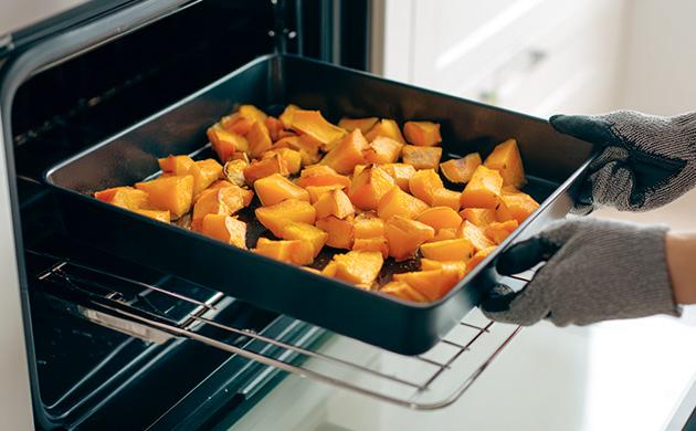 1. Обжарить тыкву